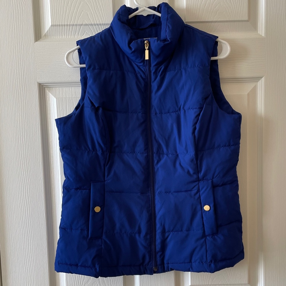 Royal blue Charter Club Vest, Medium, like new